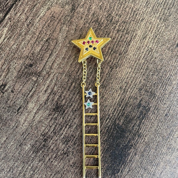 Vintage Mary Kay Ladder of Success Pin | Mary Kay Brooch | Costume Jewelry | Ladder of Success | Mary Kay Jewelry