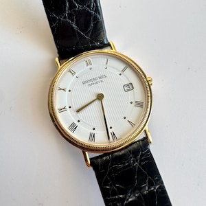 Raymond weil mens gold watch - Etsy 日本
