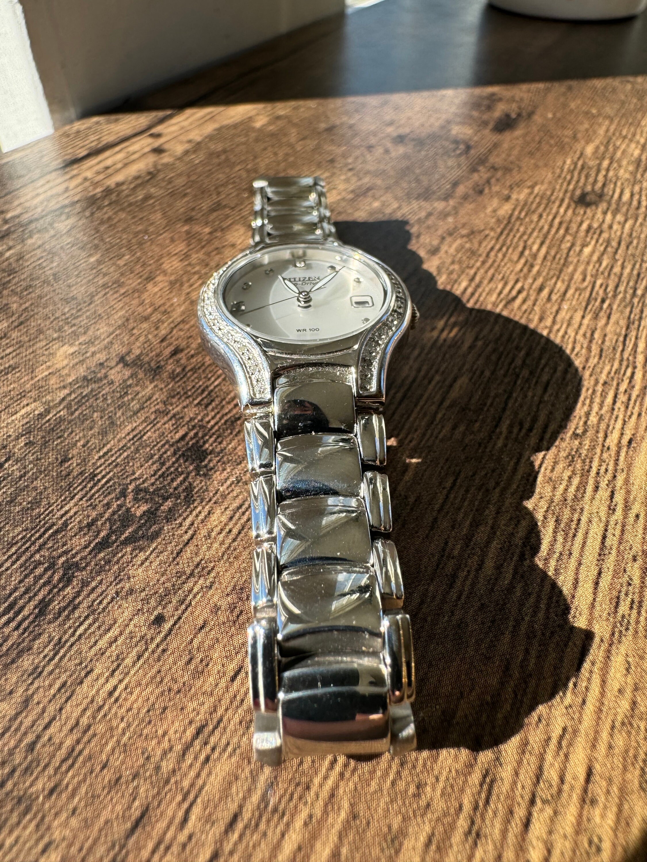Citizen Eco-Drive Silhouette Solar Ladies Watch in Original Box Black Dial Citizen Women main image 2