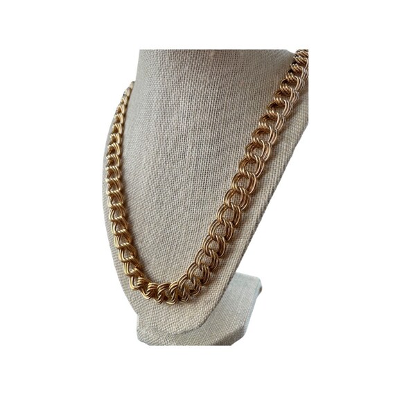 Vintage Napier Chunky Gold Chain Necklace | Napier