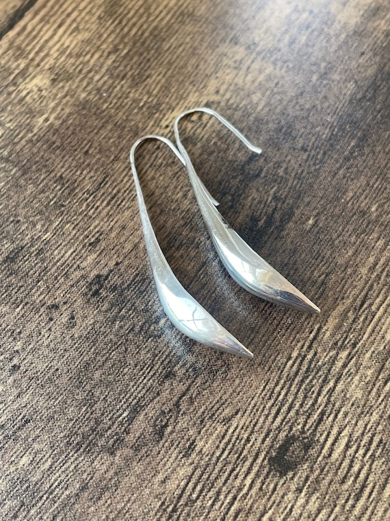 Sterling Silver Drop Earrings | Sterling Silver Ea