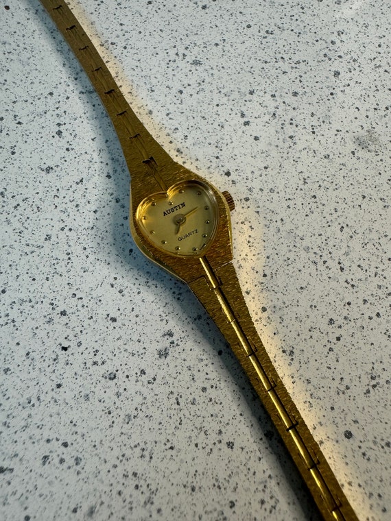 Vintage Austin Watch with Heart Face | Working Co… - image 3