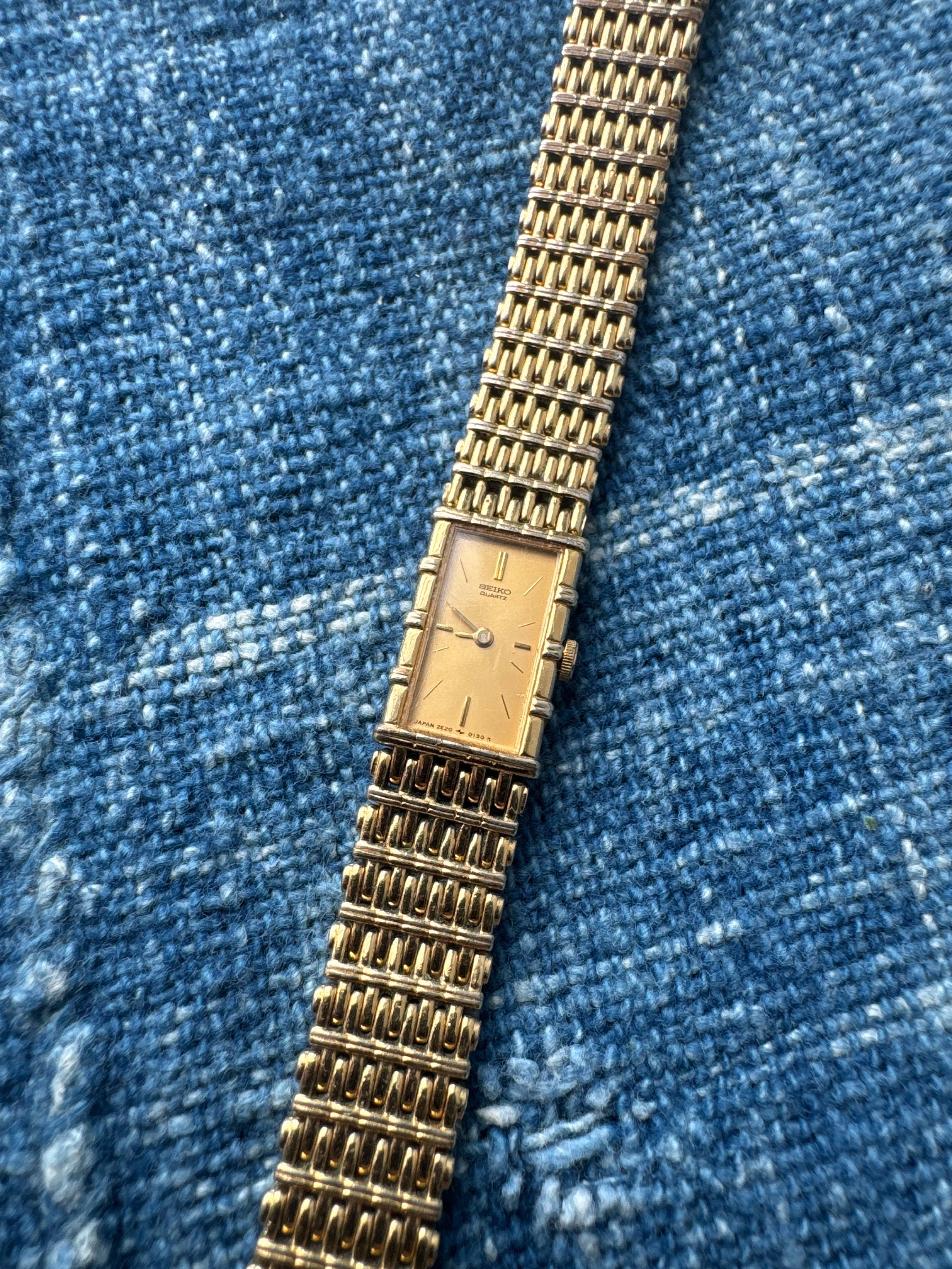 Women's Vintage Seiko Watch | Model 2E20-0130 Japan Quartz Mvmt