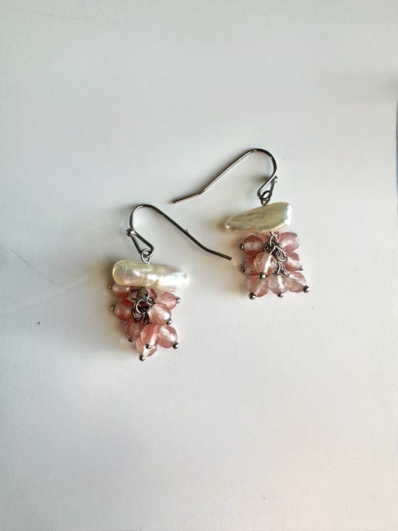 Tutorial orecchini Heidi, con perle da 4mm - Semplici Creazioni