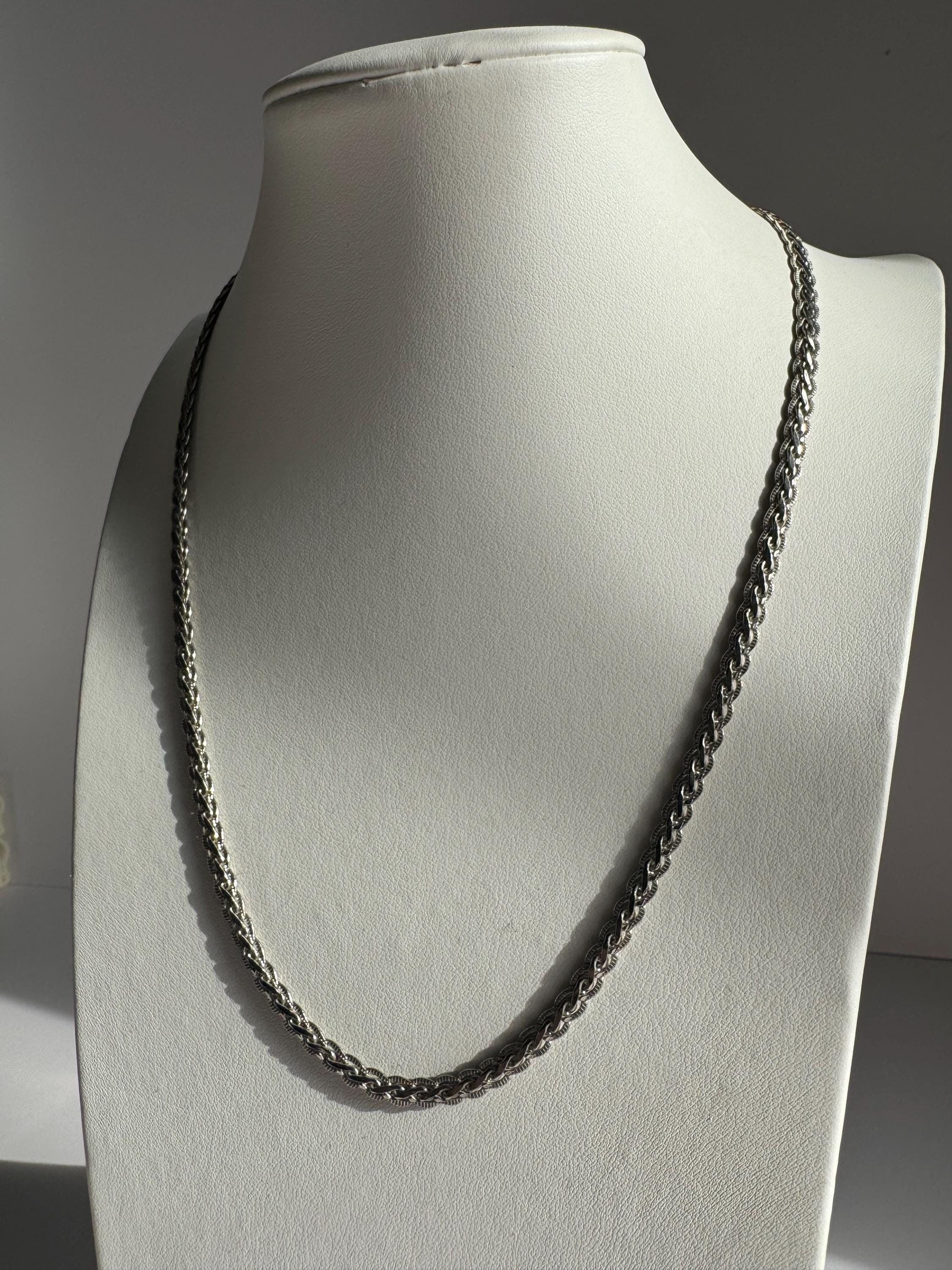 『Hollywood CHAIN BROWN×SILVER』 Silver Barbed Link Chain - Vàng New York