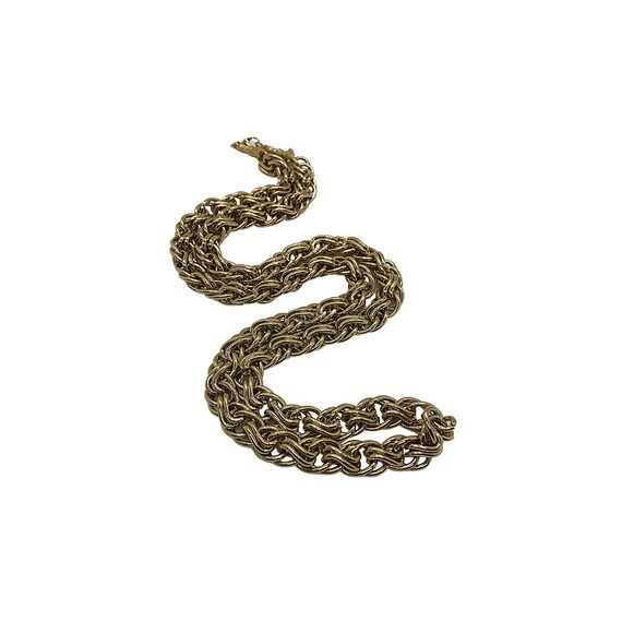 Vintage Chunky Gold Necklace | Sustainable Jewelry
