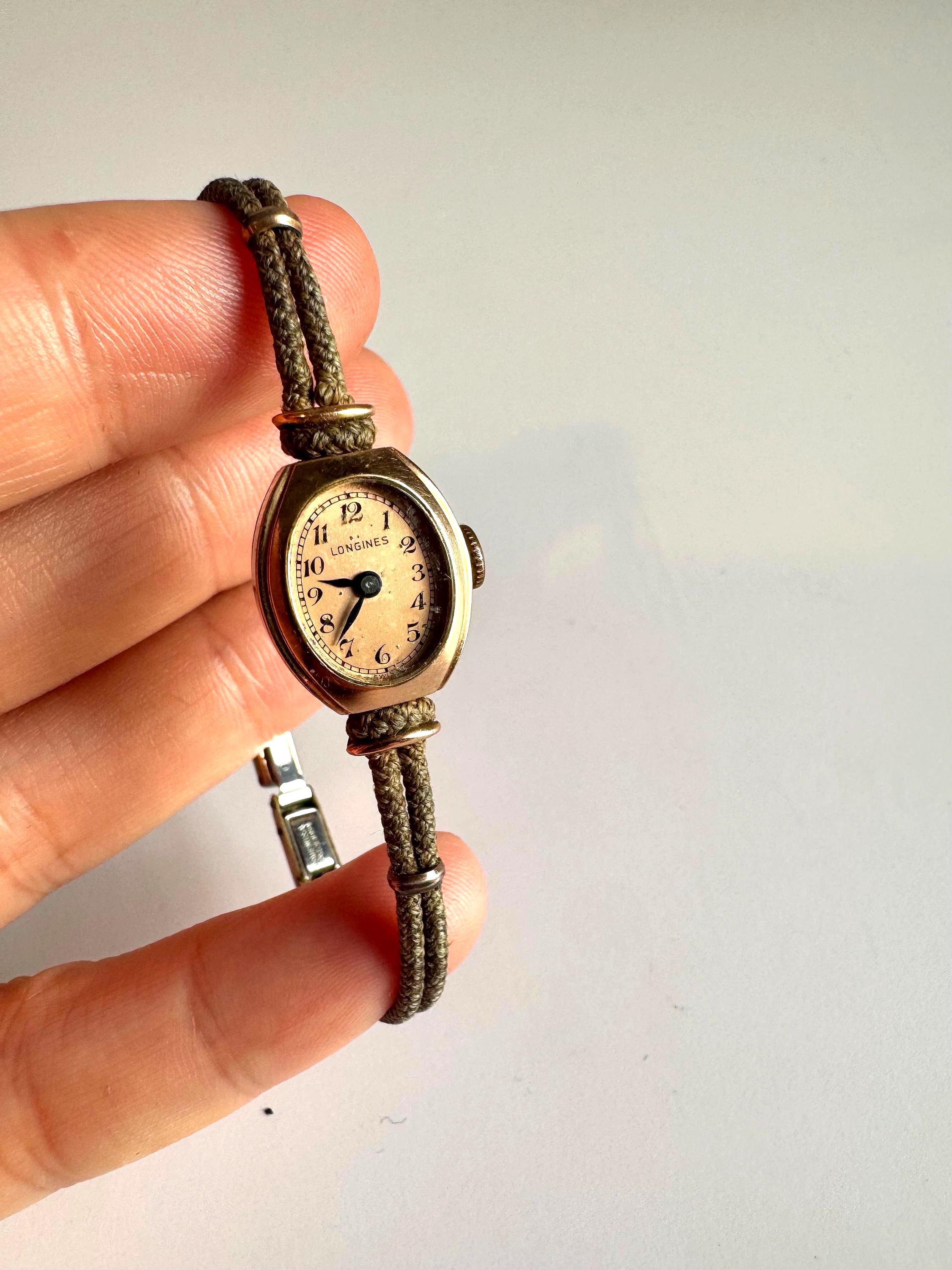 Mini Longines Ladies Quartz Watch – 10K Rolled Gold plated LONGINES MINI DOLCEVITA | 21.50 x 29.00 mm, Silver  main image 2