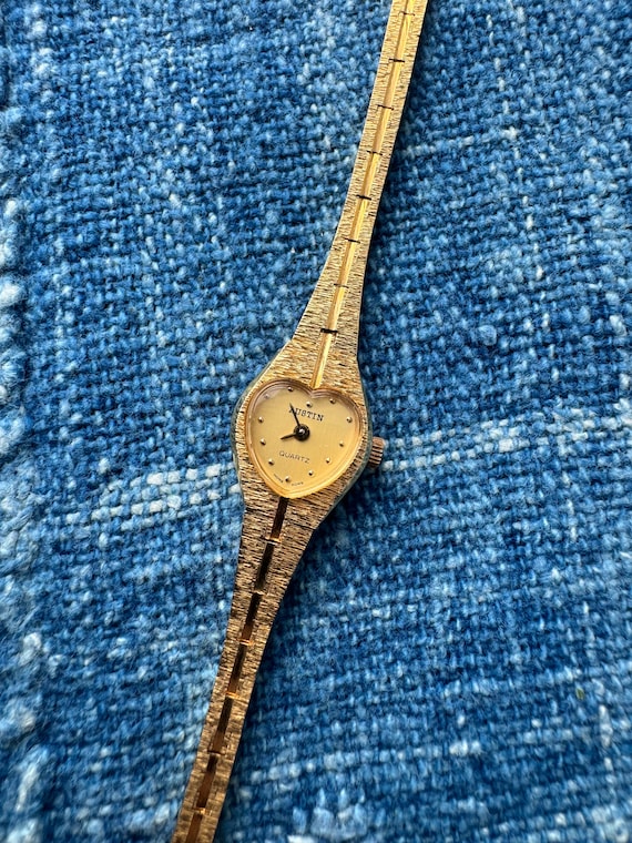 Vintage Austin Watch with Heart Face | Working Co… - image 1