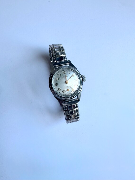 Vintage Benrus Round Dial Mechanical Watch - Work… - image 2