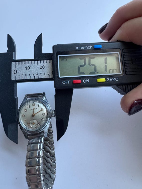 Vintage Benrus Round Dial Mechanical Watch - Work… - image 12