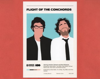 Flight of the Conchords A5 Poster