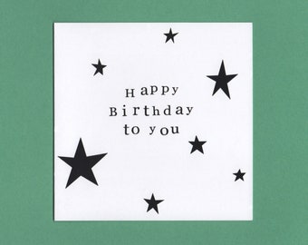 Happy Birthday to You Card