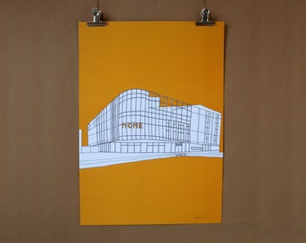 Home Manchester A3 Print