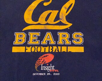 Cal Berkeley Golden Bears Framed Vintage Tobacco Leather