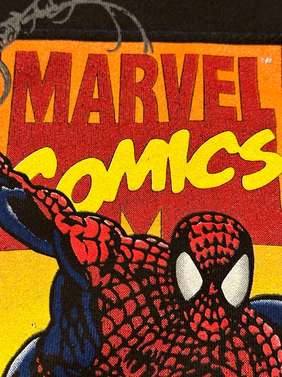 Spider-Man Sweater / Vintage / 1993 / Marvel Comi… - image 5