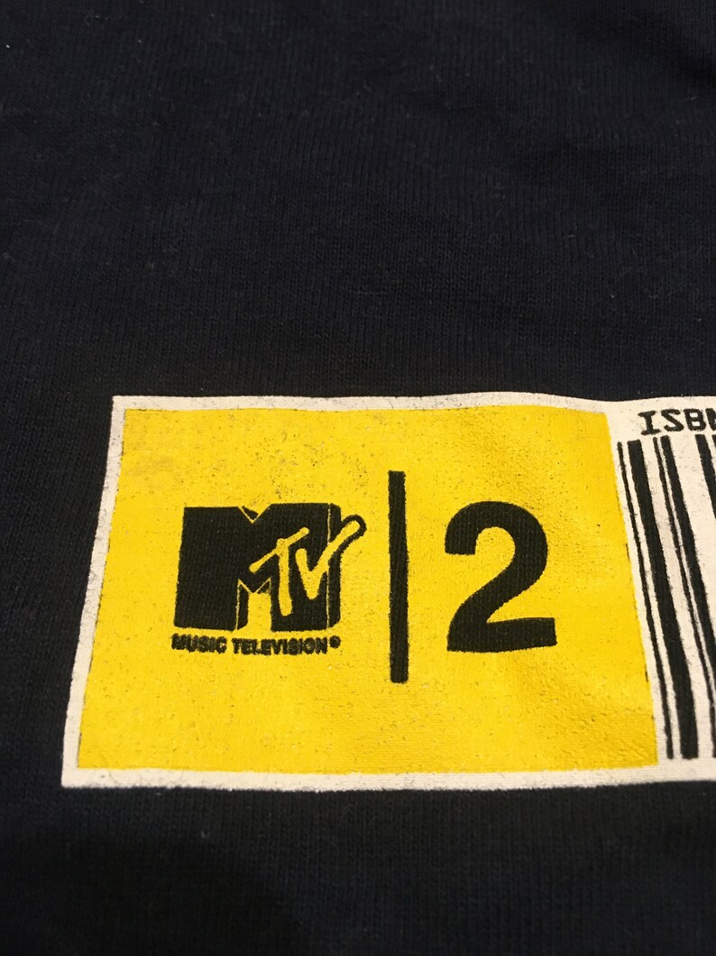 MTV Shirt / Vintage / MTV2 / Music Television / 90's / Etsy