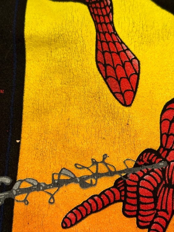 Spider-Man Sweater / Vintage / 1993 / Marvel Comi… - image 9