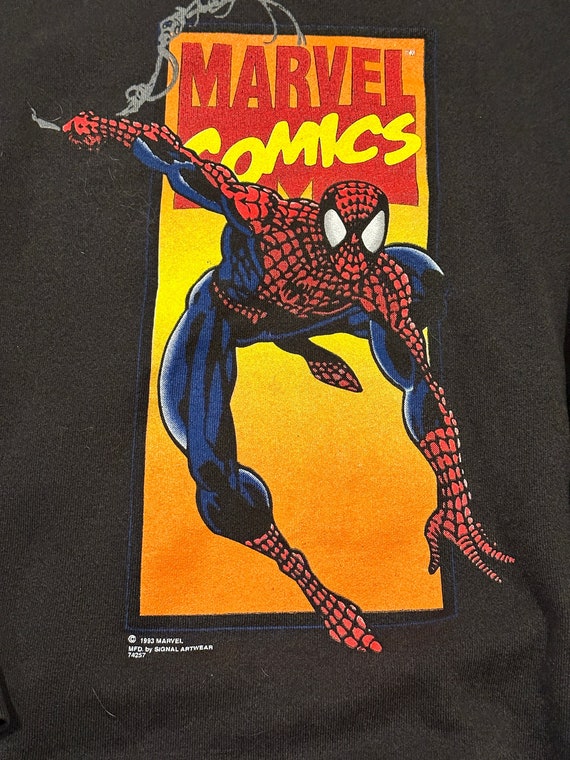 Spider-Man Sweater / Vintage / 1993 / Marvel Comi… - image 1