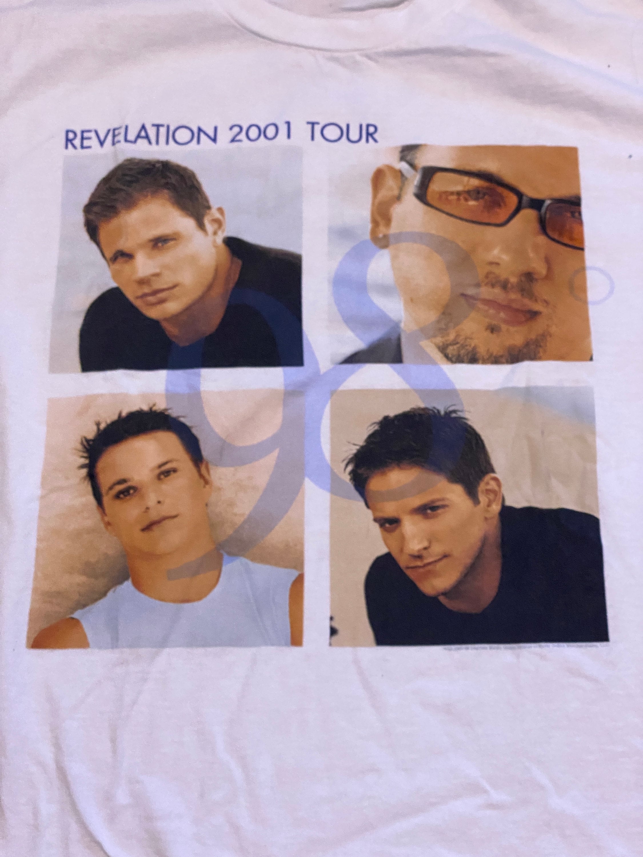 98 Degress Shirt / Vintage / Boy Band / 2001 / Revelation Tour