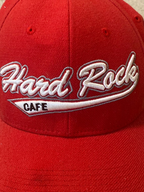 Hard Rock Cafe Hat / Vintage / 90's Fitted Cap / … - image 2