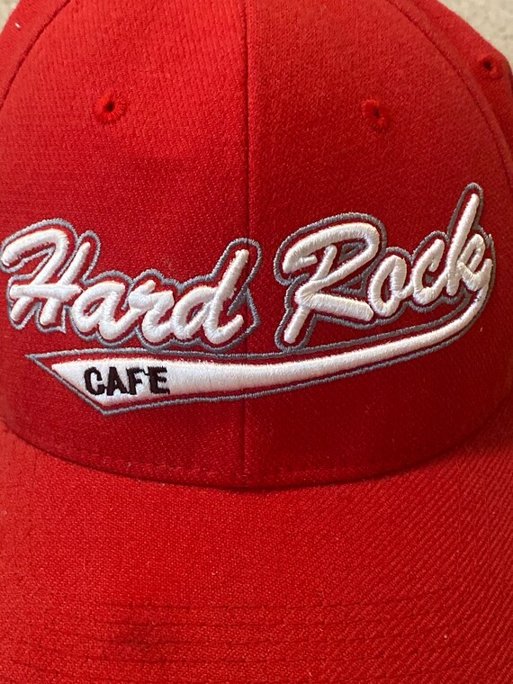 Hard Rock Cafe Hat / Vintage / 90's Fitted Cap / Chic… Gem