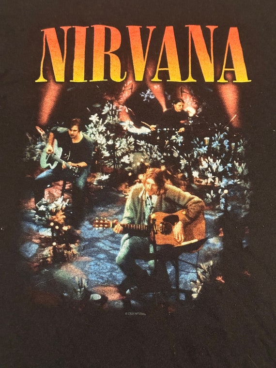 Nirvana Shirt / Vintage / Grunge / Kurt Cobain / 2