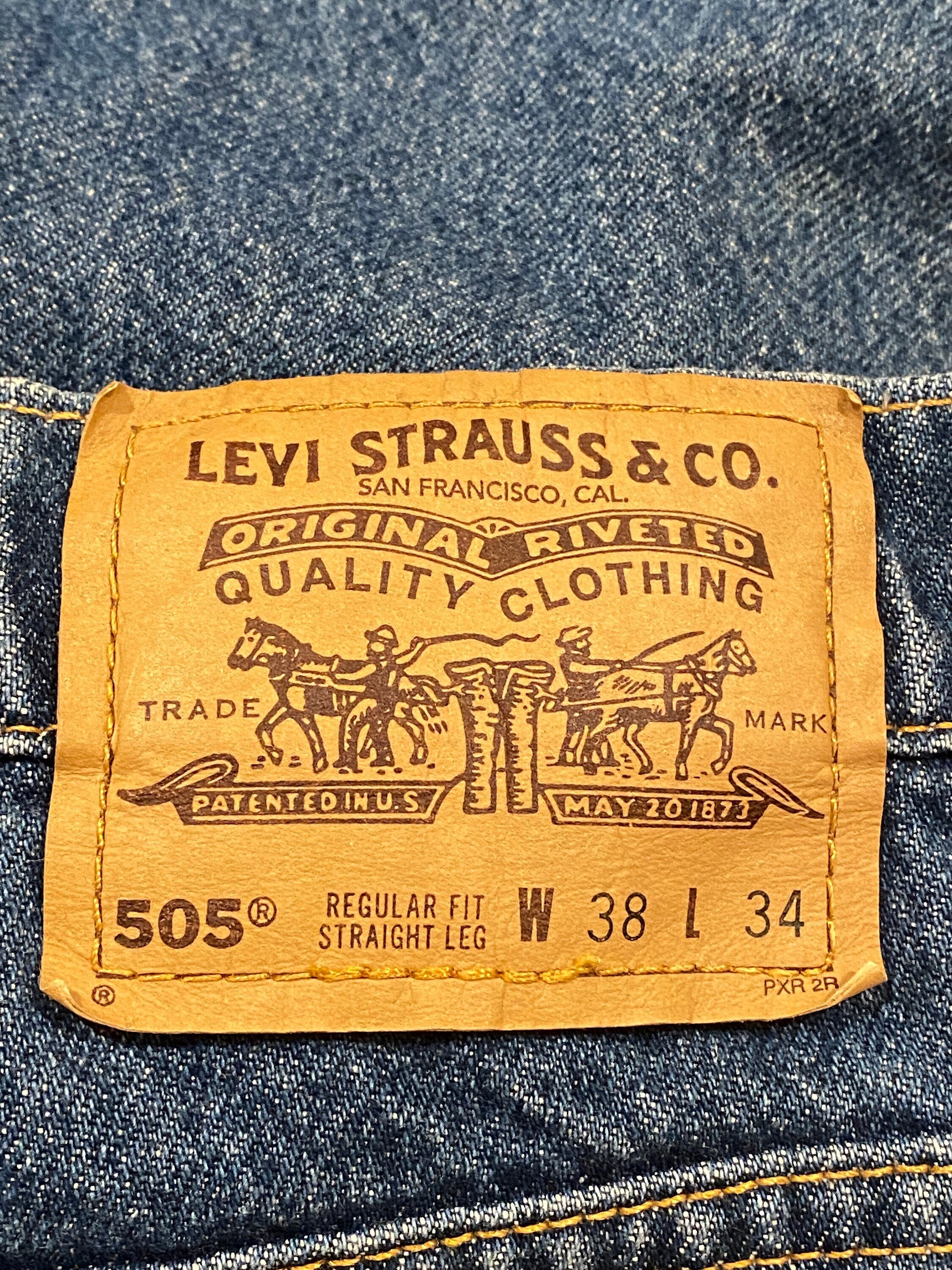 Levi's Jeans / Vintage / 505 / Orange Tab / 38 Waist / 34 - Etsy