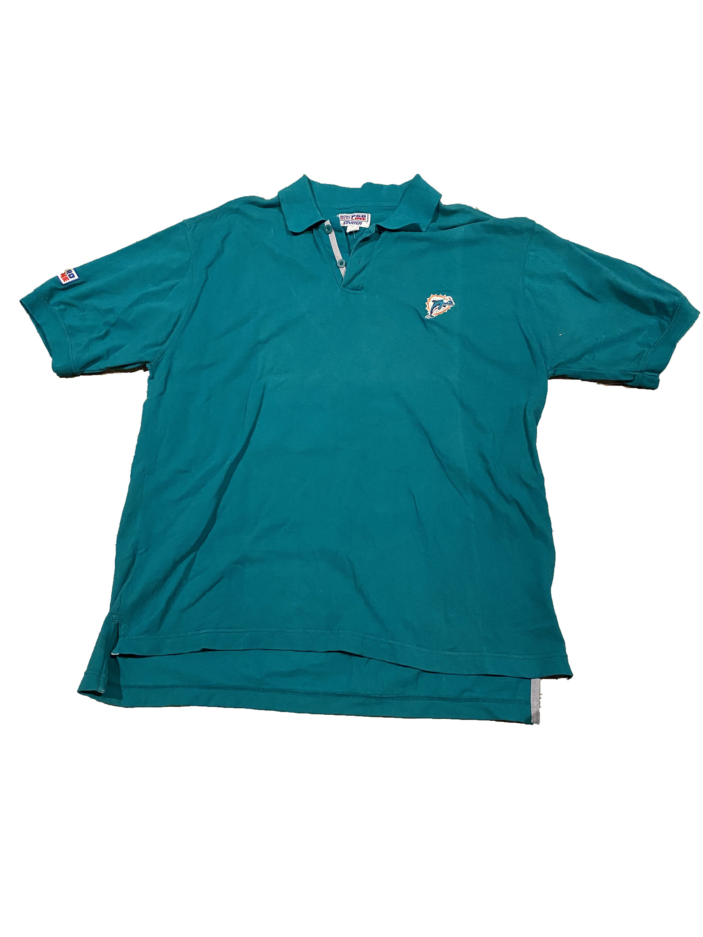 Miami Dolphins Shirt / Vintage / Polo 
