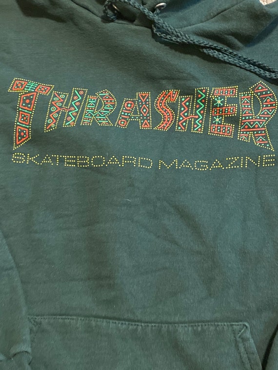 Vintage Thrasher Magazine Hoodie / Skateboard / Sk