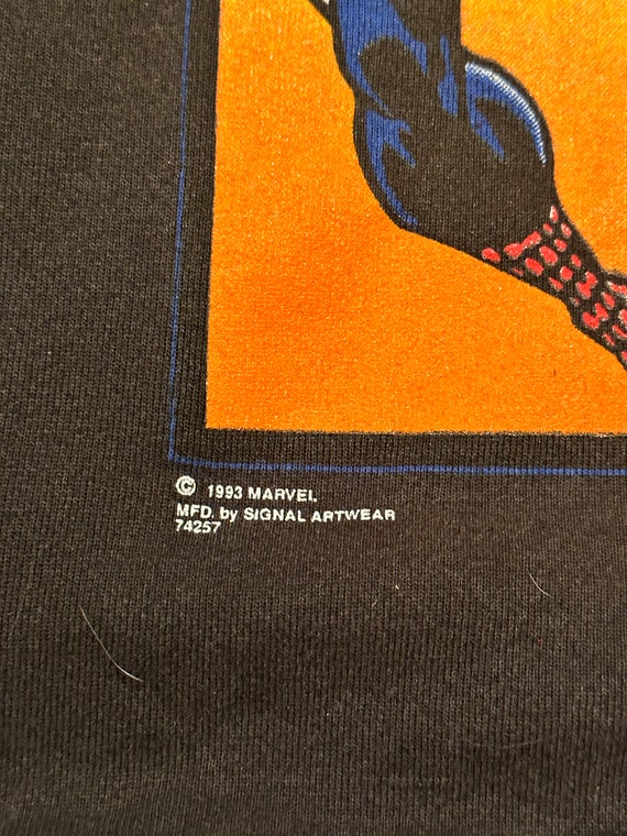 Spider-Man Sweater / Vintage / 1993 / Marvel Comi… - image 4