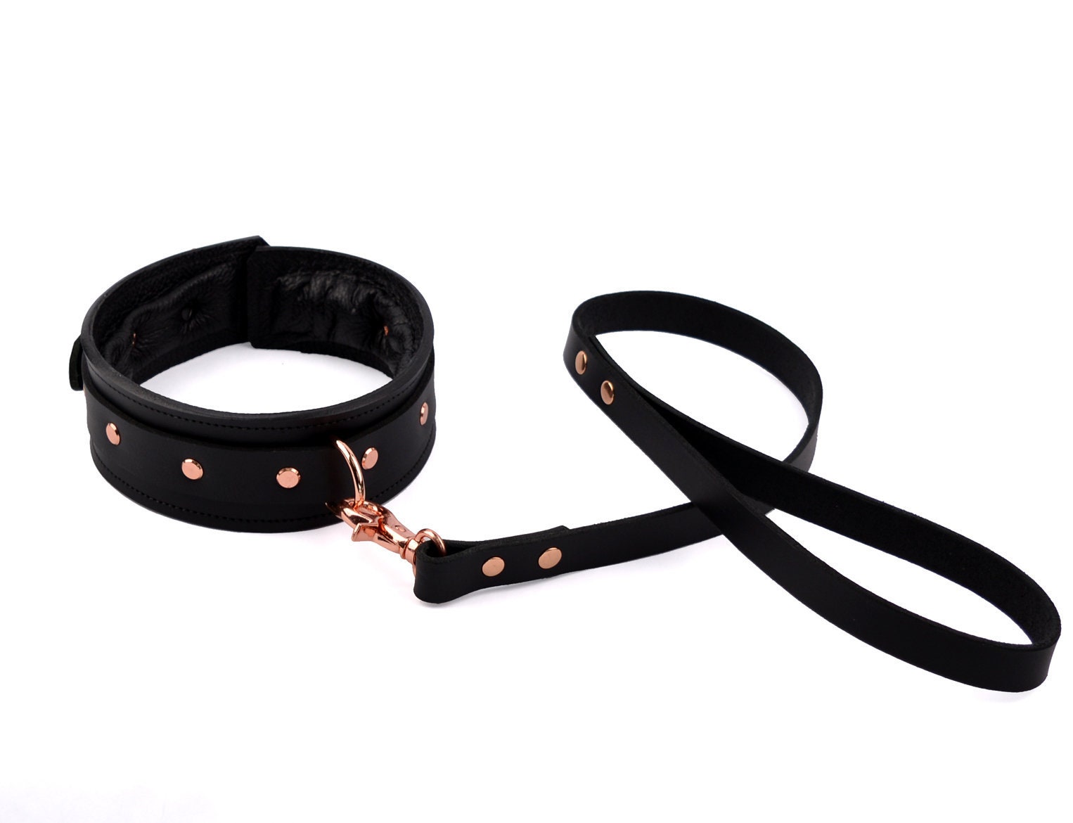 Soft bondage collar