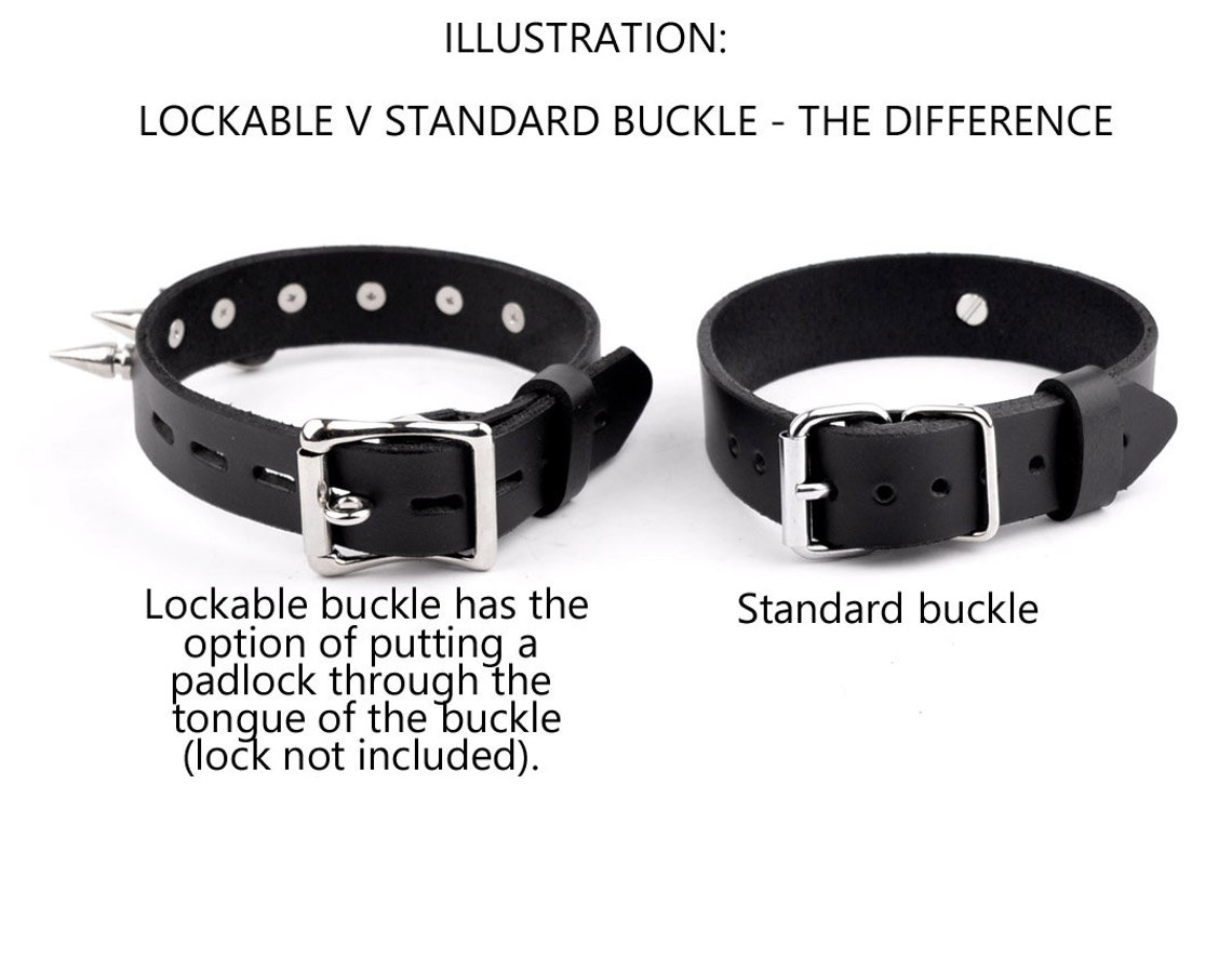 BDSM Bondage Choke Choking Collar Premium leather & leash Etsy