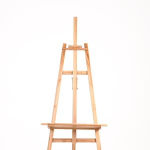 Wooden Easel | Custom Wood Easel | Artist Gift | Adjustable Art Easel | Floor Standing Easel | Decorative Easel