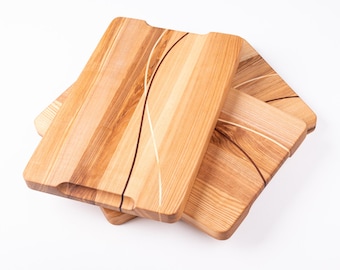 Handcrafted Wooden Cutting Board | Oak, Ash, Walnut