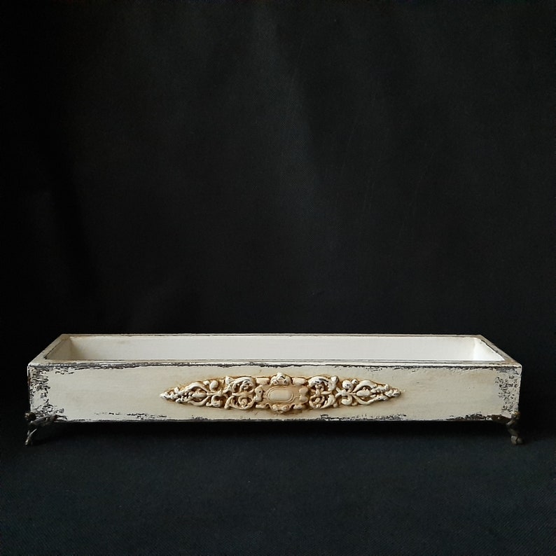 Rustic Long Wood Tray Table Tray Centerpiece Farmhouse Table Etsy