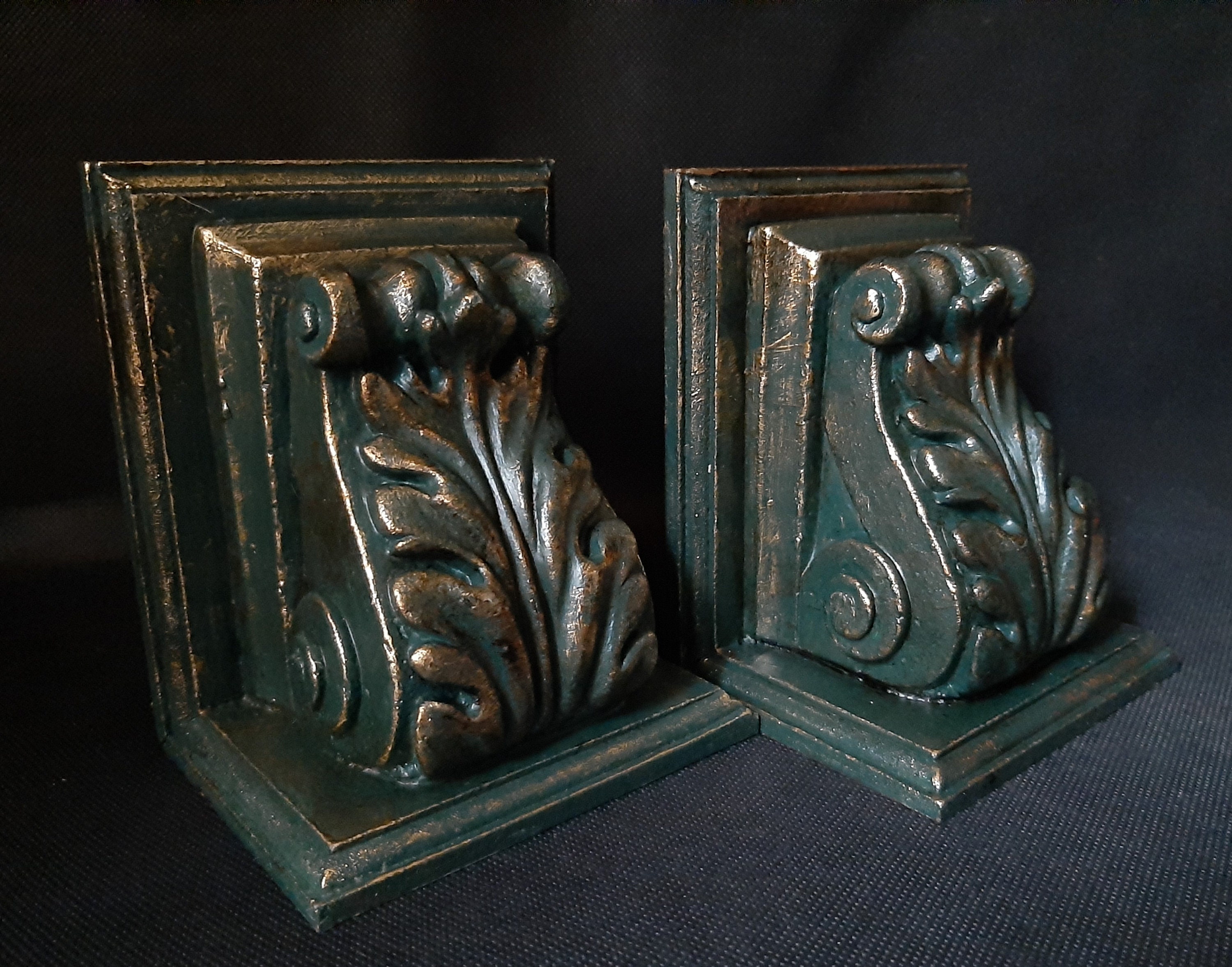 A pair handmade bookends Unique decorative book ends for Etsy