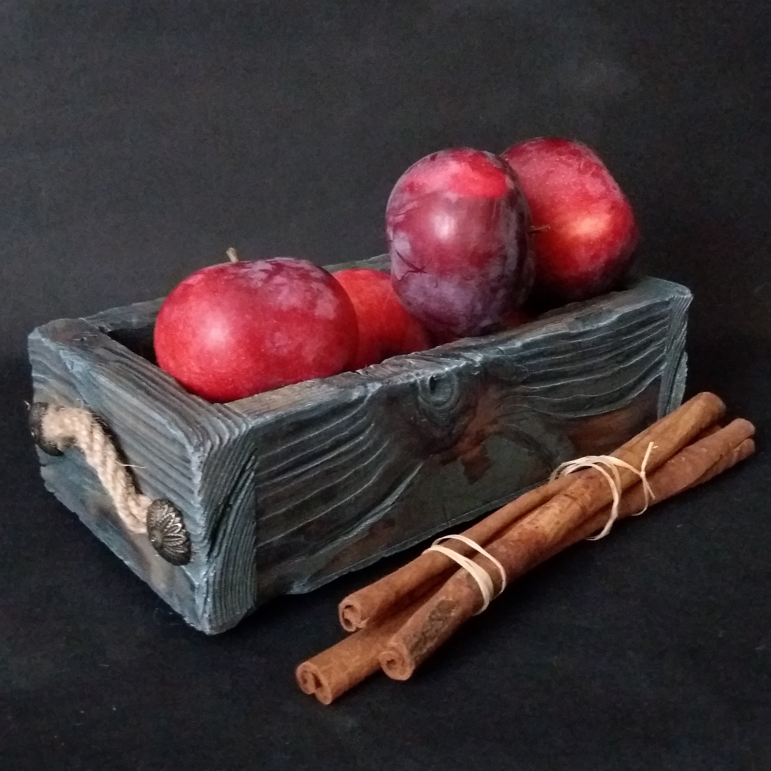 Holz Aufbewahrungsbox dekorative HolzBox rustikale Herzstück | Etsy