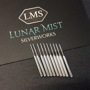 10 x Steel Pins for Round Ceramic Soldering Board - Jewellery Making Repair