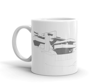 Architectural Mug - Frank Lloyd Wright - Gift for Architect