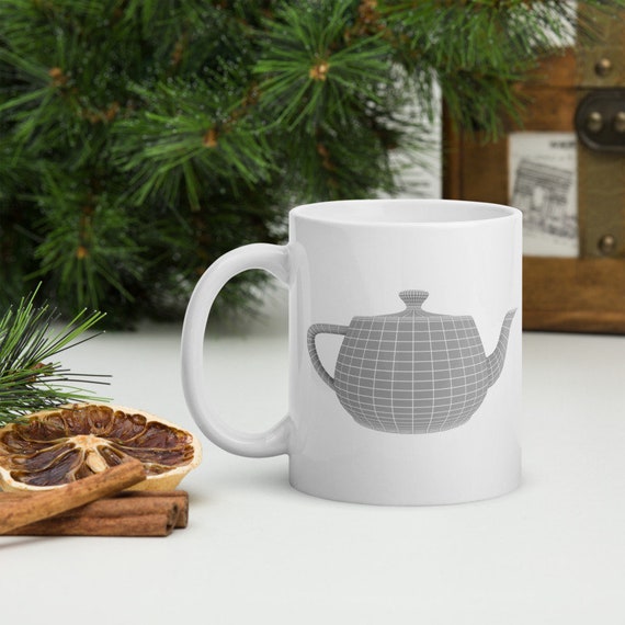 3ds Max Teapot Mug - Etsy