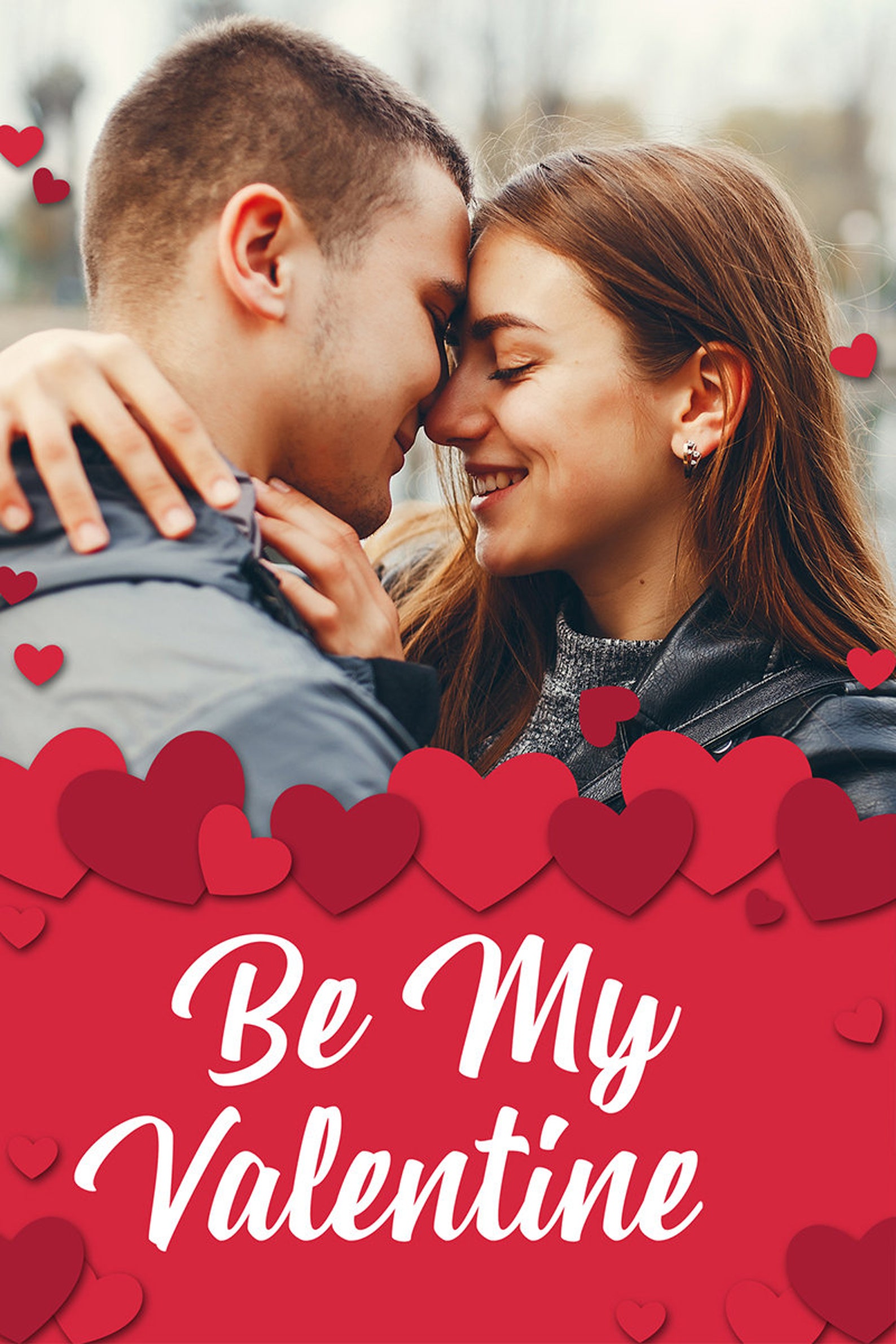 Valentine Photo Frame Be My Valentine Love Digital Photo Frame Etsy