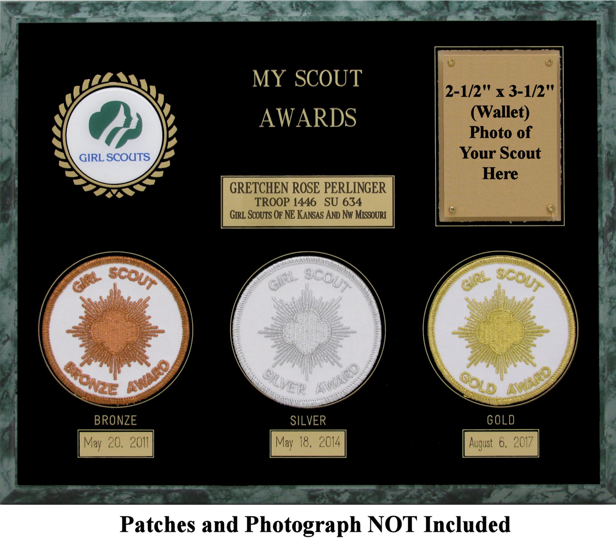 Gold Award Plaque Gold Award Ceremony Gift Girl Scout Patch Etsy