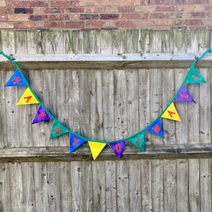 Happy Diwali Bunting, Diwali Celebration banner, colourful Diwali bunting, Diwali festival bunting, Rangoli colours.