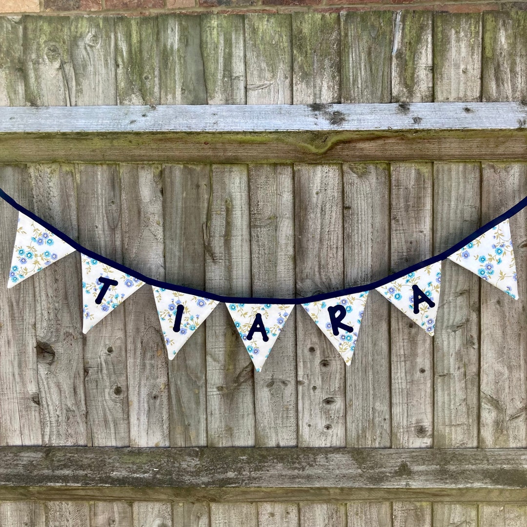 Personalised Letter Bunting 1.80 per Flag, Party Bunting, Custom ...