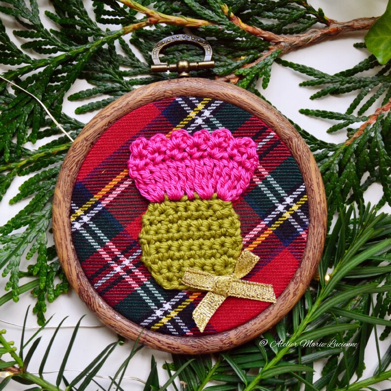 Schottische Distel Thistle Schottischer Weihnachtsschmuck | Etsy