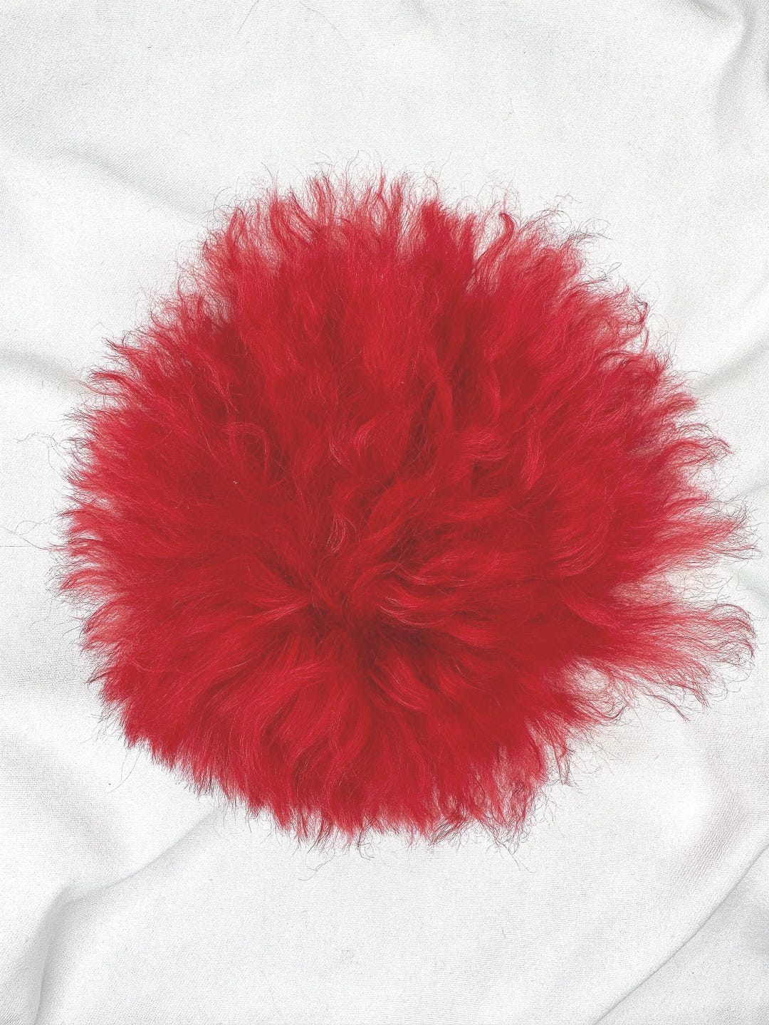 Red Ruff Puff Cozy Puffs - (red) - Etsy