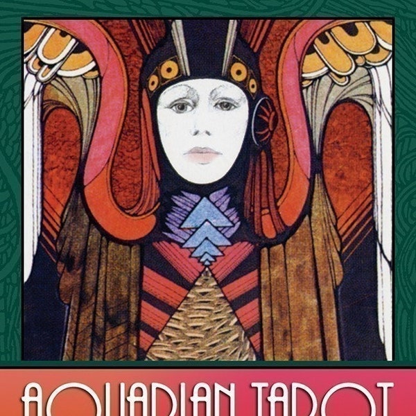 Aquarian Tarot Deck, Brand New, Guidebook Included, Art Deco, Medieval Art, Age of Aquarius, Aquarian Age, Transformation, Hope, Guidance