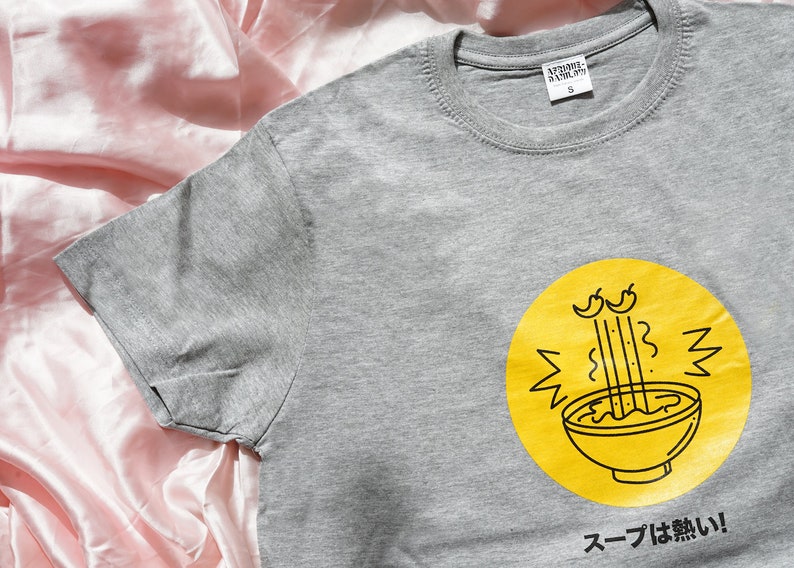 Ramen T-Shirt / Japan Japanese Aesthetic / Camiseta Ramen Japón / Japan Print T-Shirt / Ramen Print / Japan Style Shirt / Unisex Men Woman image 7
