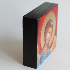 Beschermengel Icoon , 10 cm x 10 cm