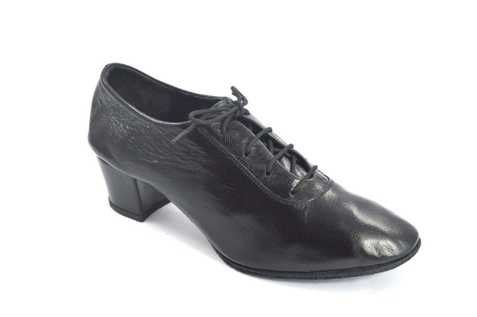 Elegant Women Oxford Dance Shoes by Very Soft Black Leather Etsy